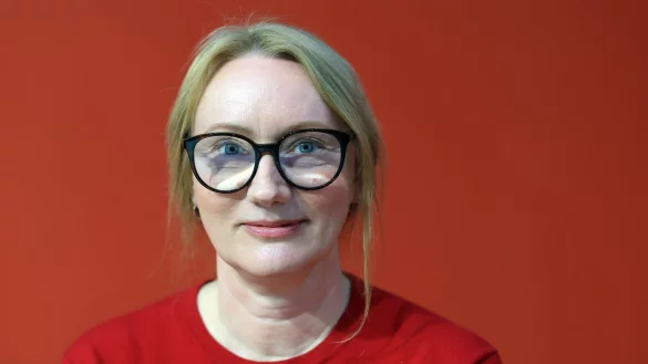 Kristine Bilkau hat den Belletristik-Preis der Leipziger Buchmesse gewonnen. - &copy; Jan Woitas/dpa