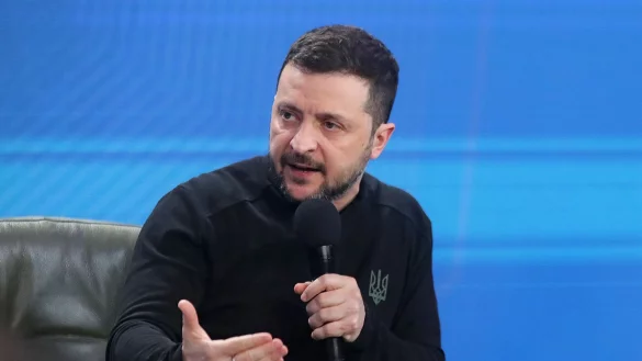 Im russischen Gebiet Kursk sind laut dem ukrainischen Präsidenten Wolodymyr Selenskyj keine Streitkräfte eingekreist. (Archivbild) - © Ukrinform/dpa