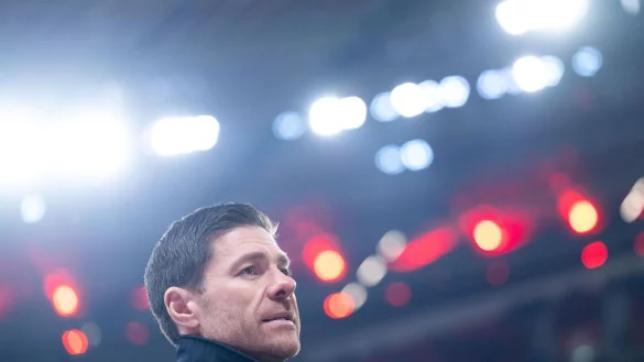 Leverkusens Trainer Xabi Alonso. - &copy; Marius Becker/dpa