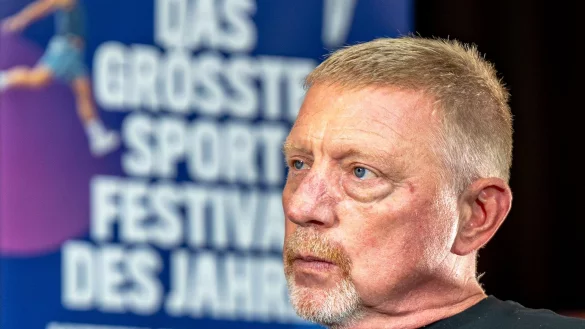 Bewegt sich mittlerweile ohne Verkleidung in der &Ouml;ffentlichkeit: Boris Becker. - &copy; David Inderlied/dpa