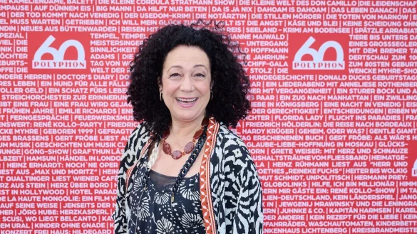 Fernsehstar Barbara Wussow hat bei ihren ersten Dreharbeiten auf dem &laquo;Traumschiff&raquo; den Dampfer zuerst verpasst. - &copy; Annette Riedl/dpa