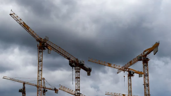 Trübe Aussichten für die deutsche Wirtschaft (Symbolbild) - © Lisa Ducret/dpa