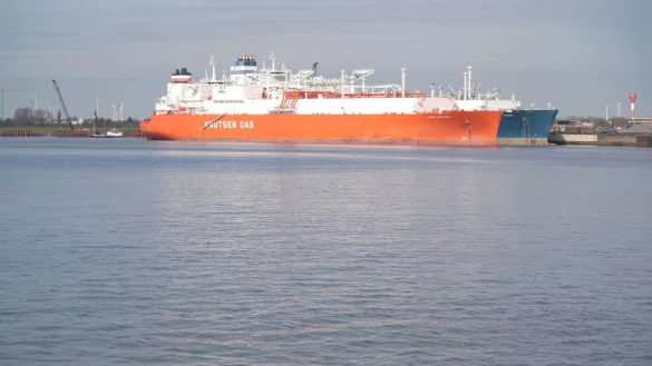 F&uuml;r die Energieversorgung kommt weiter Fl&uuml;ssigerdgas aus Russland in der EU an. (Archivbild) - &copy; Marcus Brandt/dpa