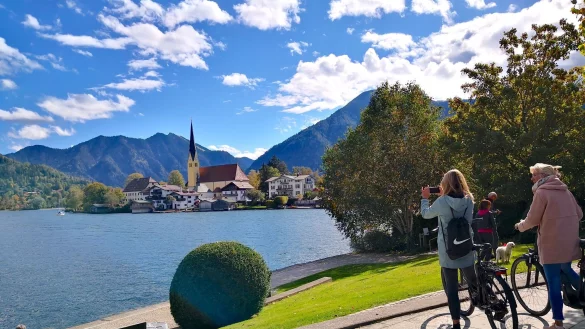 Unerschwinglichste Wohnregion Deutschlands: der Tegernsee. (Symbolbild) - © Georg Weindl/dpa-tmn