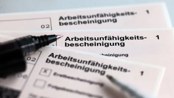 Wer l&auml;nger krankgeschrieben ist, muss rechtzeitig eine l&uuml;ckenlose Krankschreibung sicherstellen, denn L&uuml;cken k&ouml;nnen den Anspruch auf Krankengeld gef&auml;hrden. - &copy; Jens B&uuml;ttner/dpa/dpa-tmn