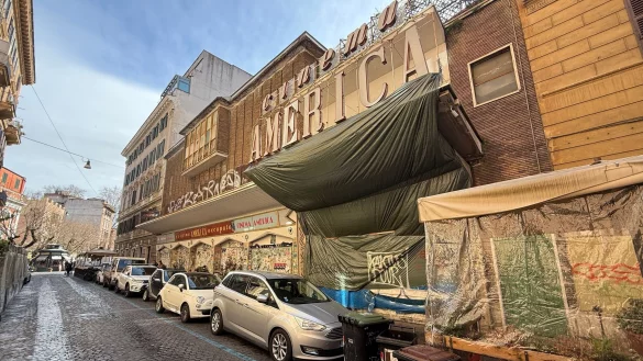 Das «Cinema America» ist wie viele andere Traditionskinos in Rom geschlossen. - © Christoph Sator/dpa