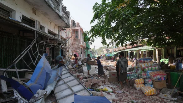 Die Lage in Myanmar ist verzweifelt. - © Uncredited/AP/dpa