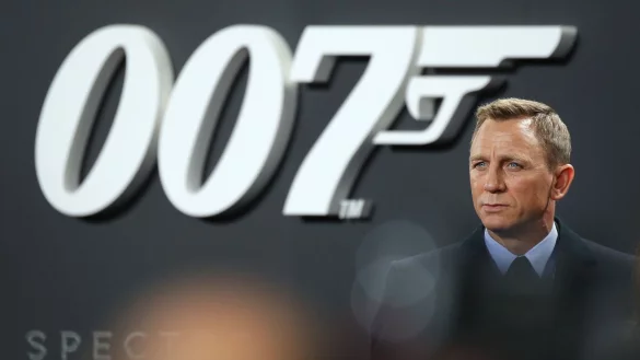 Nach fünf Filmen verabschiedete sich Daniel Craig mit «Keine Zeit zu sterben» als James Bond (Archivbild) - © Jörg Carstensen/dpa