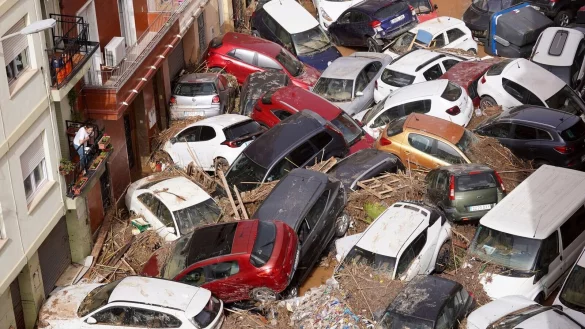 Unwetter in Spanien haben Ende vergangenen Jahres f&uuml;r mehr als 200 Tote und massives Chaos gesorgt. - &copy; Alberto Saiz/AP/dpa
