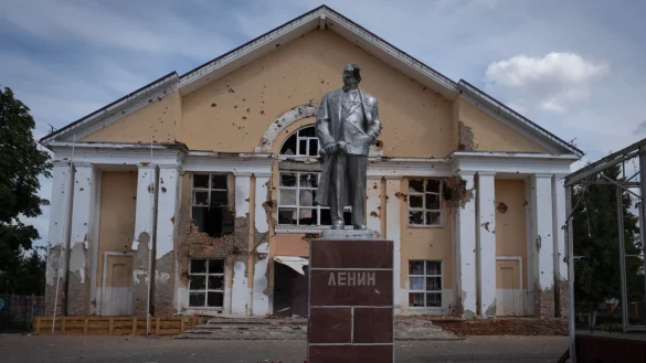 Die ukrainische Armee nahm Anfang August auch die Stadt Sudscha im russischen Gebiet Kursk ein. (Archivbild) - © Uncredited/AP/dpa