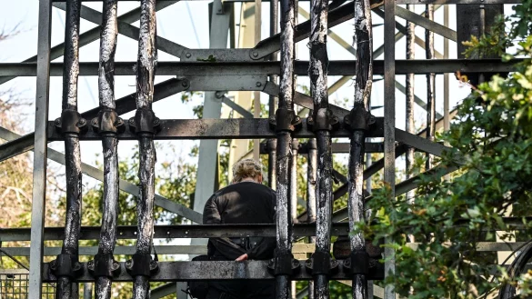 Die Polizei ermittelt zu einem Brandanschlag auf Strommasten in Berlin. - &copy; Jens Kalaene/dpa