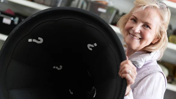 Sie gilt als Königin der Hörspiele: Heikedine Körting. - © Marcus Brandt/dpa