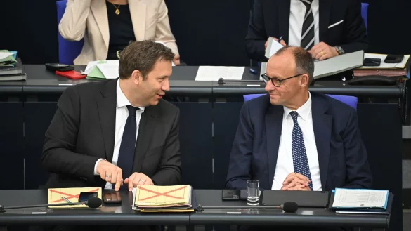 Finanzminister Klingbeil hat kaum Zeit, sich einzuarbeiten. (Archivbild) - &copy; Katharina Kausche/dpa