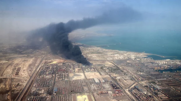 Grundlegende Sicherheitsvorschriften und zivile Schutzma&szlig;nahmen sollen nicht eingehalten worden sein. - &copy; Uncredited/Iranian Presidency Office/AP/dpa