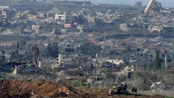 Nach pal&auml;stinensischen Angaben starben im Gazastreifen vier Menschen durch israelisches Feuer. (Archivbild) - &copy; Ohad Zwigenberg/AP/dpa