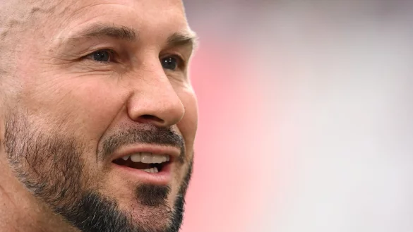 Noch nicht am Minimalziel: Christian Ilzer und Hoffenheim - © Silas Stein/dpa