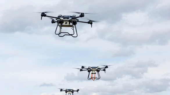 Immer wieder greift die Ukraine Russland mit Drohnen an. (Archivfoto) - &copy; Uncredited/AP/dpa