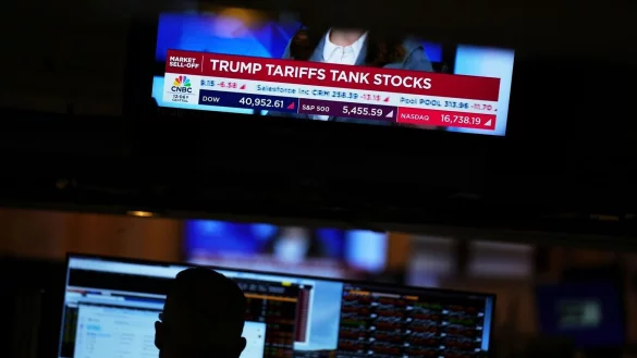 Ger&uuml;chte hatten f&uuml;r starke Schwankungen an den B&ouml;rsen gesorgt. (Archivbild) - &copy; Seth Wenig/AP/dpa