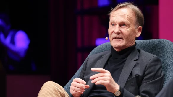 Hans-Joachim Watzke bleibt gelassen. - © Christian Charisius/dpa