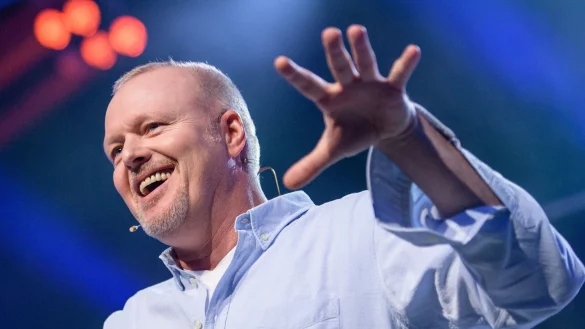 Stefan Raab hat das TV-Publikum auf den ESC-Vorentscheid eingeschworen. (Archivbild) - © Matthias Balk/dpa