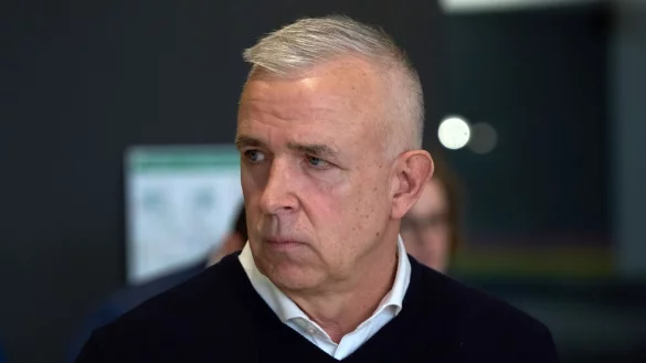 Union-Präsident Dirk Zingler will das DFB-Urteil nicht akzeptieren. - © Thomas Frey/dpa