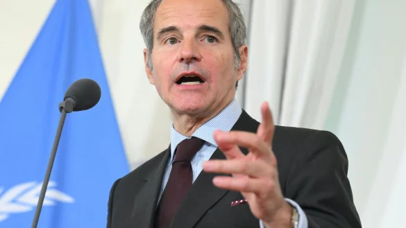 IAEA-Chef Grossi will, dass die Inspektionen im Iran fortgesetzt werden. (Archivbild) - © Helmut Fohringer/APA/dpa