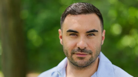 Serien-Star Lars Steinh&ouml;fel glaubt, dass die Deutschen es einfach lieben, &laquo;schlecht drauf zu sein&raquo;. - &copy; Henning Kaiser/dpa