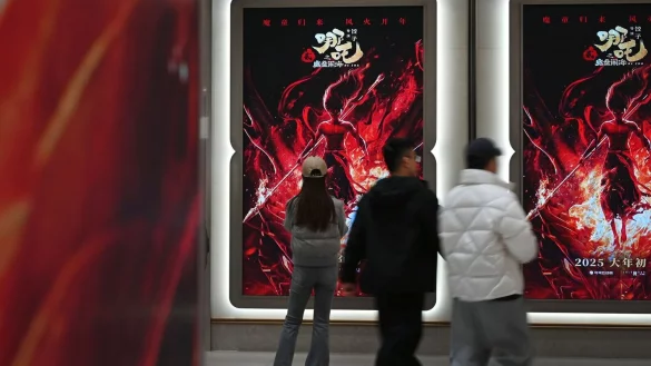 Der Animationsfilm &laquo;Ne Zha 2&raquo; hat bereits mehr als 160 Millionen Menschen ins Kino gezogen. Damit ist der Film in der Volksrepublik zum Rekord-Kassenschlager geworden. - &copy; Johannes Neudecker/dpa