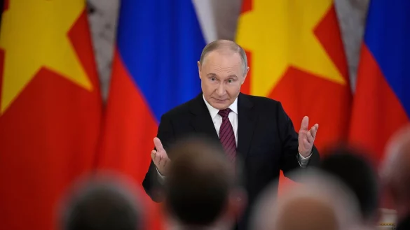 Putin hatte Mitte der Woche eine dreit&auml;gige Waffenruhe angek&uuml;ndigt. - &copy; Pavel Bednyakov/AP/dpa