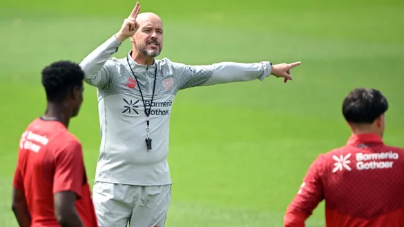 Erik ten Hag ist der neue Chef in Leverkusen. - © Federico Gambarini/dpa