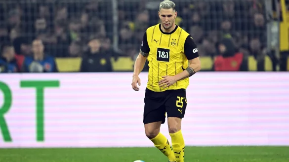 Niklas S&uuml;le hat wieder Teile des Dortmunder Mannschaftstrainings absolviert. - &copy; Federico Gambarini/dpa