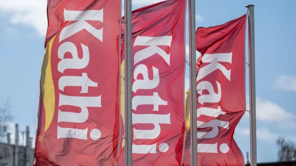 Das Unternehmen Kathi wurde 1951 in Halle (Saale) gegr&uuml;ndet. - &copy; Hendrik Schmidt/dpa