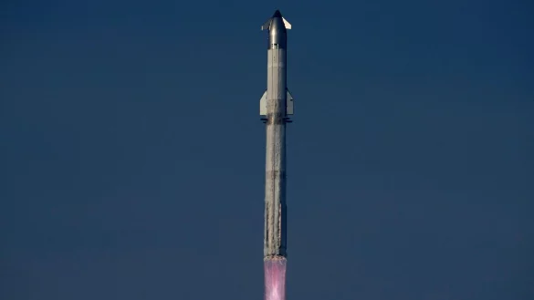 Das Starship von Elon Musk soll bald seinen zehnten Testflug absolvieren. - © Eric Gay/AP/dpa