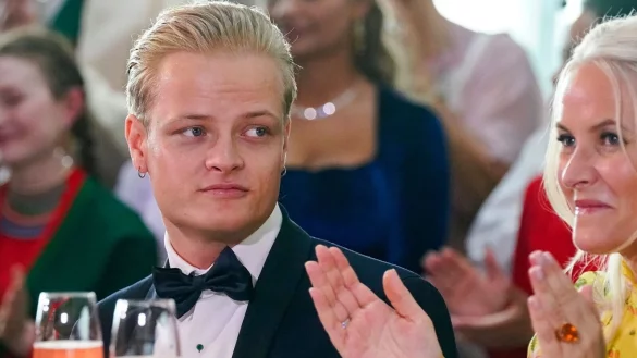 Marius Borg Høiby ist der älteste Sohn von Kronprinzessin Mette-Marit. (Archivbild) - © Lise Aserud/NTB/dpa