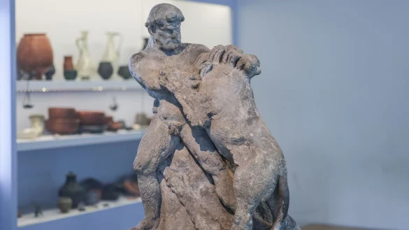 Die R&ouml;mer rotteten die damals noch in Griechenland verbreiteten L&ouml;wen aus und dezimierten auch die Best&auml;nde in Nordafrika. - &copy; Oliver Berg/dpa