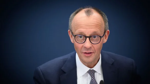 Friedrich Merz könnte am 6. Mai vom Bundestag zum Kanzler gewählt werden. (Archivbild) - © Bernd von Jutrczenka/dpa