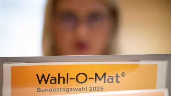 Der Wahl-O-Mat soll besonders auch junge Menschen ansprechen. - &copy; Sebastian Christoph Gollnow/dpa