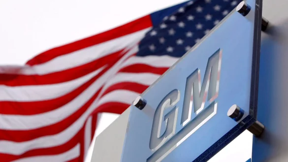 Trumps Zölle treffen Unternehmen im eigenen Land, zum Beispiel GM. (Symbolbild) - © Jeff Kowalsky/epa/dpa