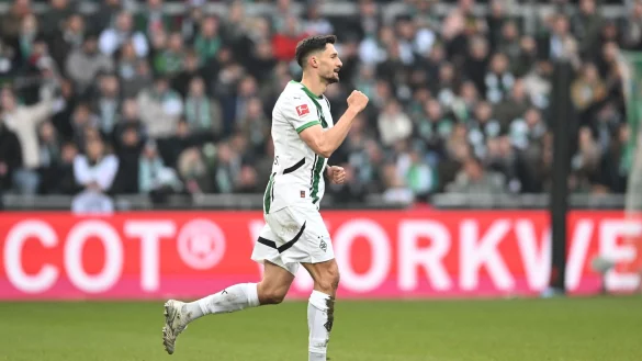 Gladbachs Tim Kleindienst hat vorerst keine Wechselpl&auml;ne, aber auch bisher laut eigener Aussage keine Angebote. - &copy; Carmen Jaspersen/dpa