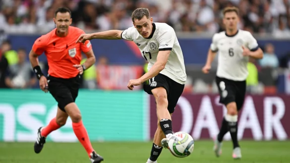 Florian Wirtz soll n&auml;chste Woche seinen Medizincheck in Liverpool absolvieren. - &copy; Federico Gambarini/dpa