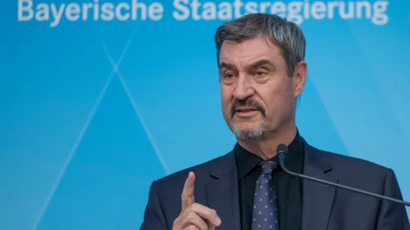 CSU-Chef S&ouml;der sieht Deutschland weiter an der Seite Israels. (Archivbild) - &copy; Peter Kneffel/dpa