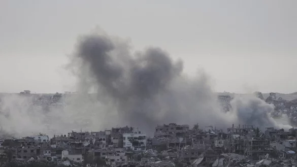 Israels Armee hat die erwartete Großoffensive im Gazastreifen begonnen. (Archivbild) - © Maya Alleruzzo/AP/dpa