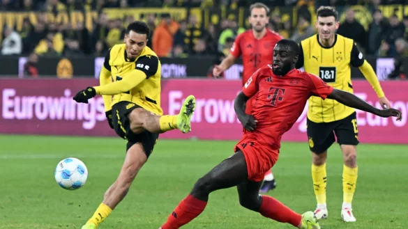 Am 12. April treffen sie wieder aufeinander: Borussia Dortmund gastiert beim FC Bayern M&uuml;nchen. - &copy; Federico Gambarini/dpa