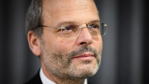 Ab 2014 war Klein Sonderbeauftragter f&uuml;r Beziehungen zu j&uuml;dischen Organisationen und Antisemitismusfragen im Ausw&auml;rtigen Amt. Das neu geschaffene Amt des Beauftragten der Bundesregierung f&uuml;r j&uuml;disches Leben in Deutschland und den Kampf gegen Antisemitismus trat er im Mai 2018 an. - &copy; Bernd von Jutrczenka/dpa