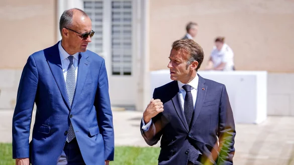 Russland zeige keinerlei Bereitschaft, den Krieg gegen die Ukraine zu beenden, heißt es in der Erklärung der deutschen und der französischen Regierung. - © Kay Nietfeld/dpa