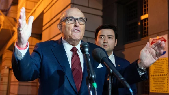 Der Ex-B&uuml;rgermeister von New York liegt laut einem Sprecher im Krankenhaus (Archivbild). - &copy; Jose Luis Magana/AP/dpa