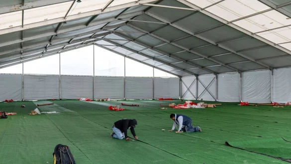 Noch gab es keine Massenabschiebungen nach Mexiko. - © David Peinado/dpa