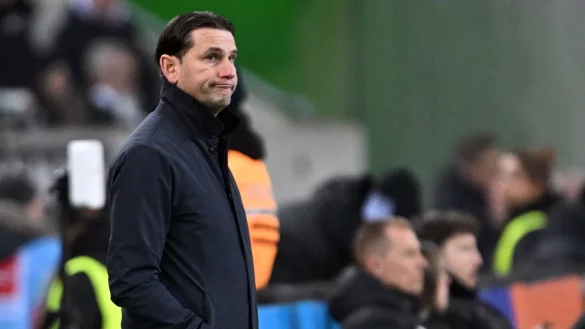 Gladbachs Trainer Seoane kann mit dem Remis gut leben. - © Federico Gambarini/dpa