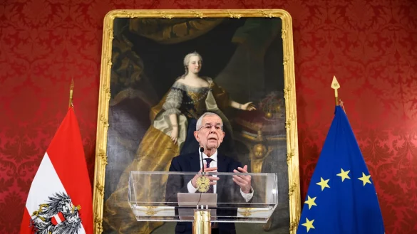 Der Pr&auml;sident kritisiert die mangelnde Kompromissbereitschaft in der &ouml;sterreichischen Politik. - &copy; Max Slovencik/APA/dpa