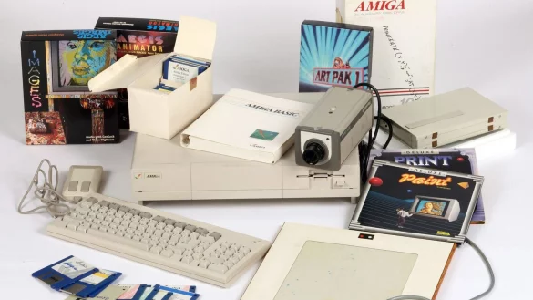 Der Pop-Art-K&uuml;nstler Andy Warhol verwendete den Commodore Amiga f&uuml;r die Erstellung von Kunstwerken. - &copy; picture alliance / dpa